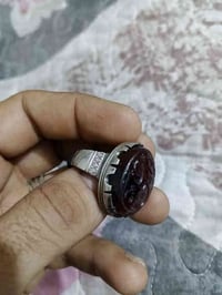 خاتم يماني منقوش عليها اسم الأمام علي ( ع) للبيع او مراوس بخاتم ياقوت ...