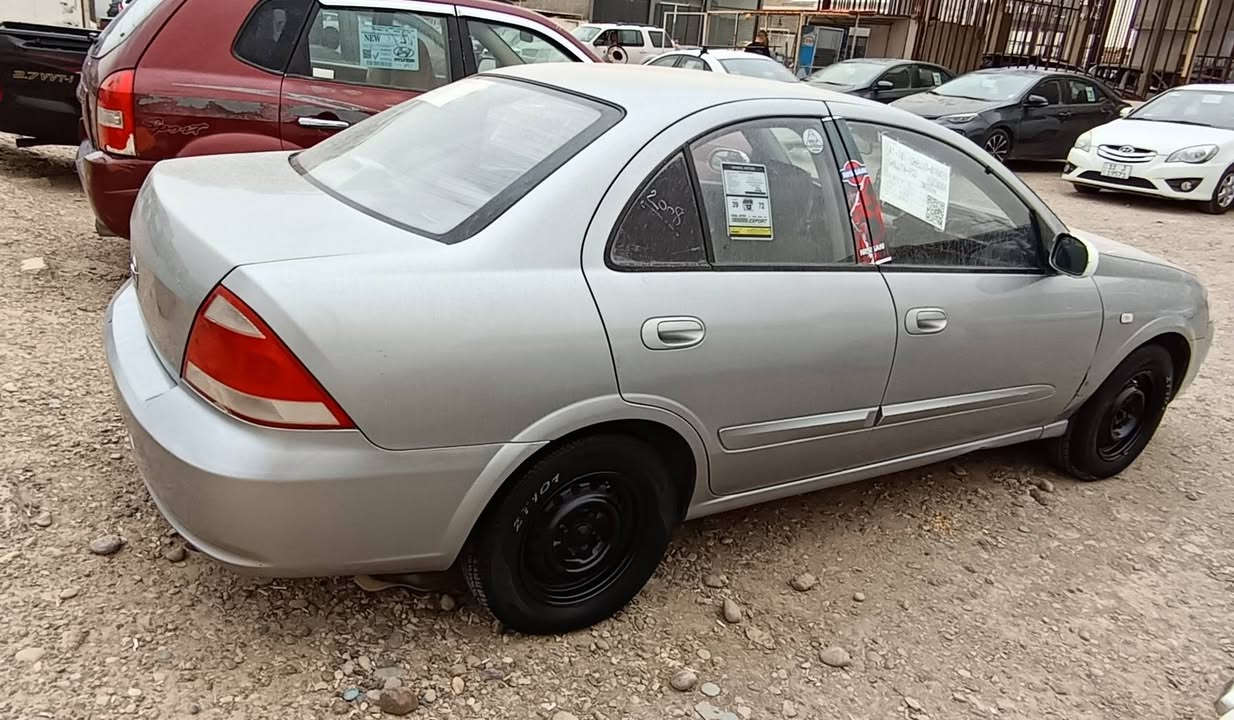 السلام عليكم
للبيع نيسان سني كوري📍 
موديل2008📍 
گير اوتماتيك شرط📍 
محرك1600 شرط لاصرف ولا تبخير📍 
صدر جديد 📍 
رقم نگليزي ب اسمي شرط التحويل📍 
بيها ملاحظات خفيفه +تعديل بارد📍 
مفوله1على1📍 
السعر110وبيها مجال📍 
ويرهم مراوس حسب القناعة
الرقم للاستفسار ***********📍 
رجائن الي مايعجبه المنشور يعبره 😏
