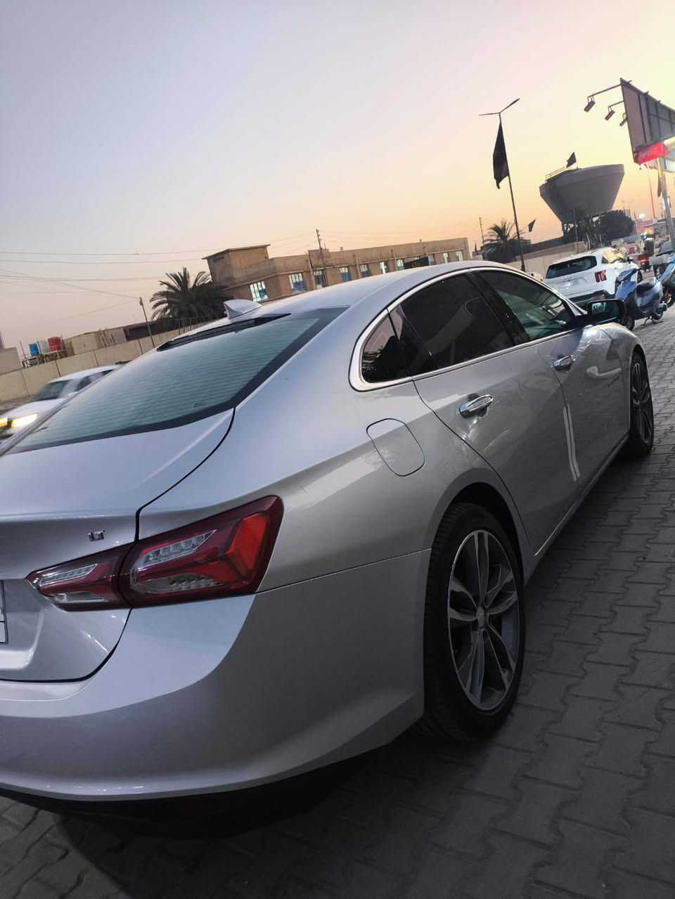 سلام عليكم ماليبو مديل 20 نص موصفات جاهزة تخم تاير ويل 19 بصمة تحكمات كاملة شاشة مكينة 1500 تيربو بية تبدل فقط بنيد بدون ضربة عابرة  معوقين باقي الى اقل سنة للبيع او المراوس‏‪***********‬‏ سماوة الحيدرية سعر 112
