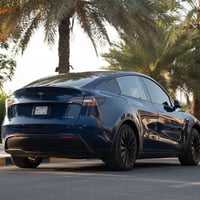 تسلا مودل Y 2024 اونلاين  دبل ماطور لونك رينج  ماشية18الف قابل للزاياد...