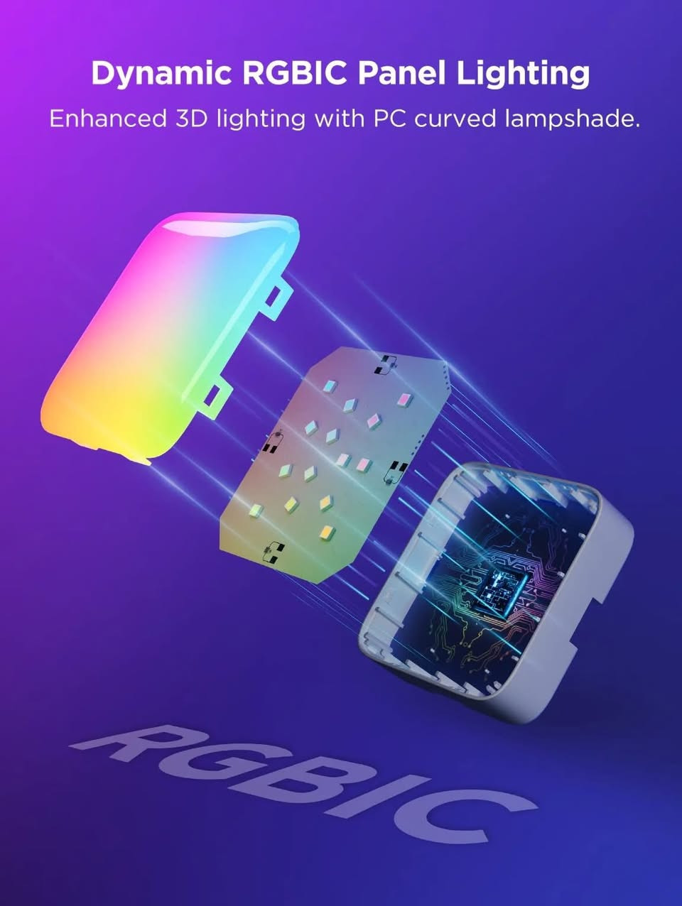 توفر حديثا قطعة مميزة ونادرة💯✨
Govee Mini Panal Light (20PCS)
الطول والعرض: 80 × 80 ملم 
حوّل جدارك إلى لوحة فنية ذكية! 🎮 مع Govee Mini Panel Lights (20 قطعة)، أنت المصمم. ابنِ أشكالك المفضلة بتقنية البكسل واستمتع بإضاءة RGBIC الساحرة التي تتفاعل مع موسيقاك وألعابك. ذكاء اصطناعي يتعرف على تصميمك فوراً، وتحكم كامل بصوتك عبر Alexa وMatter. غرفتك لن تكون مجرد مكان، بل تجربة بصرية لا تُنسى! ✨"


**إذا كنت صاحب هذا الإعلان وتريد حذفه لأي سبب، رجاءا أرسل رسالة إلى الدعم الفني**