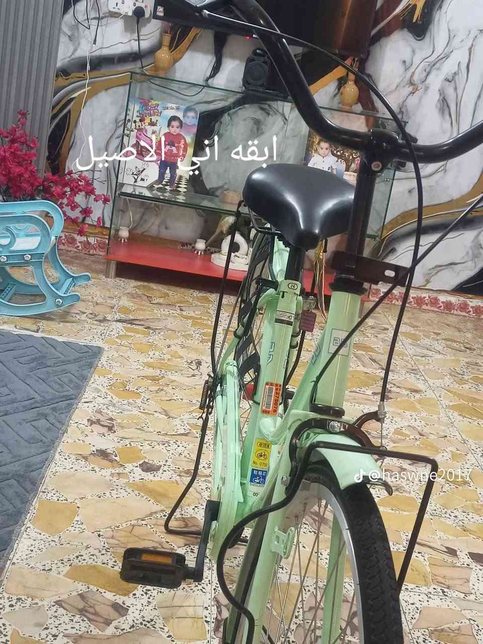 السلام عليكم باسكل للبيع لون مميز شركه بي دي معروفه حجم 26مديل 22بعده جديد شخط مابي بريك صفاره مكاني بغداد حي البتول السعر 130وبي مجال بسيط ***********
