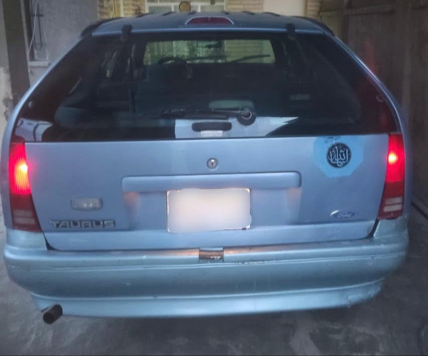 السلام عليكم

للبيع 🚗

فورد تورس موديل 1995
أمريكي | رقم بغداد
محرك: 6 سلندر (3000)

سيارة نظيفة جداً وجاهزة للاستخدام فوراً بدون أي مصاريف.

✔️ المحرك نظيف
✔️ الكير نظيف
✔️ الكهربائيات نظيفة
✔️ مكفولة من الصبغ والضربة 

الإضافات:
✔️ صدر جديد أمامي وخلفي
✔️ غرفة داخلية جديدة بلادية
✔️ ويل كب

سيارة مرتبة وتستاهل.

السعر: 30 ورقة (قابل للتفاوض)

📍 الموقع: الأنبار / حديثة

📞 للاستفسار الاتصال على الرقم: ***********
