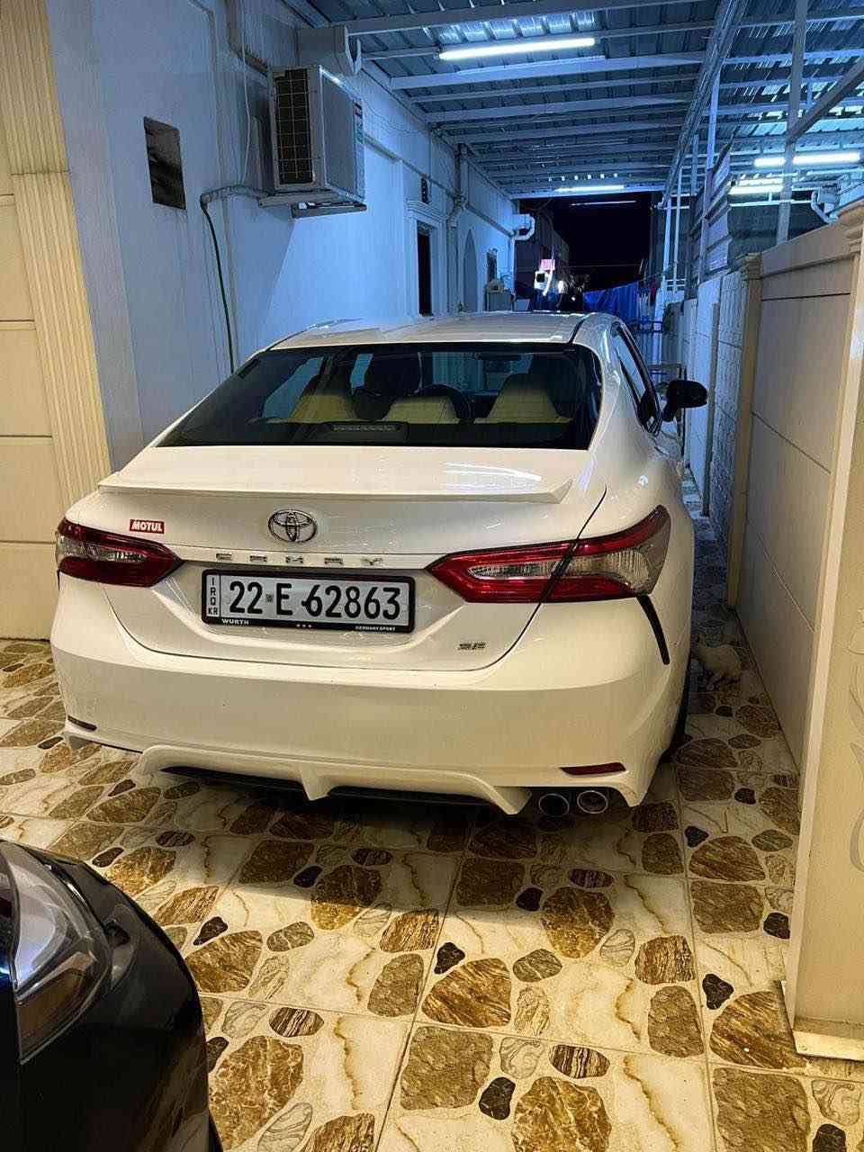 مكلف بالنشر

كامري وارد امريكي ابيض موديل 2019 se  مال بيت نظيفة جدا ماشي 137 الف كيلو متر بدون صبغ تعديل بارد اسفل قبق البانزين گد شبر ميبين بالعين بس بالسونار يبين  وبراغي باب السايق مفتوح فقط بدون ايرباك ويوجد بعض الرصعات معدودة سياره اطارات جديد وصدر ومحرك وكير كله بلاد مامفترح برغي بيها السعر عالخاص او الاتصال 
*********** كركوك, العراق
