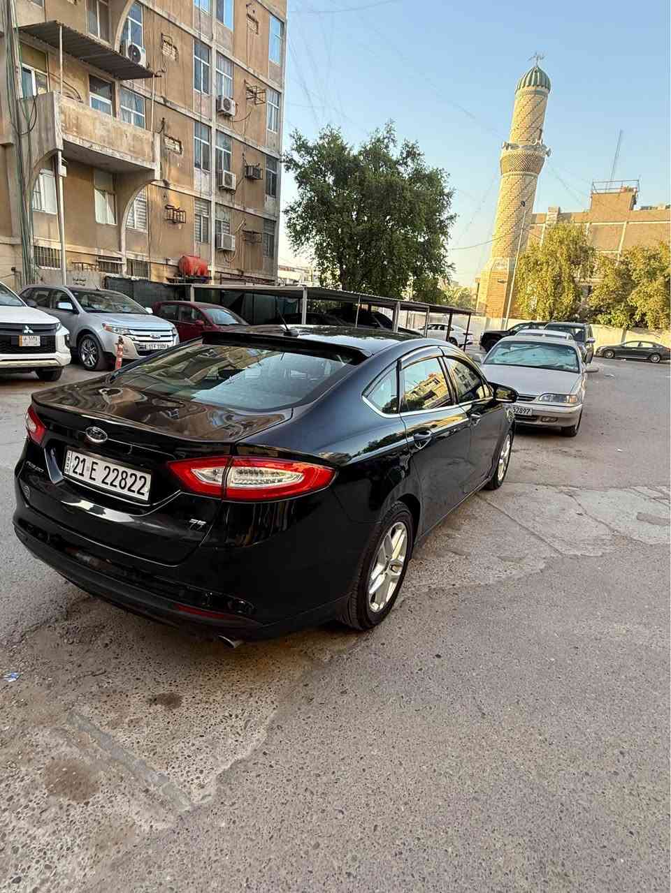 🚘 فورد فيوجن 2016 أمريكي
🔹 محرك 2500cc تنفس طبيعي (المرغوب)

🔹 السيارة حادثها جام لغ عكس السايق

🔹 تم رش نصف البونيد ونصف الباب

🔹 القطعة المبدلة الوحيدة هي الجام لغ عكس السايق والبنيد مغلف ppf حراري ابو اللمعة جاي ويه لون السيارة 

🔹 الإيربكات طاكات

🔹 مكملة مكينة وكير وتبريد وصدر

🔹 عظمة السيارة قوية وحلوة

المواصفات:

✅ تحكم بالستيرن

✅ كشنات كهربائية

✅ جامات أوتو

✅ حساسات تايرات

✅ تبريد مجمده

✅ تم تبديل الفريز حديثاً وضمانه بعده موجود

✅ السيارة دائماً عليها أدامة وصيانة مستمرة

✅ نصبتها حلوة بالشارع وما تحتاج أي مصروف

🔢 رقم سليمانية مميز: 22822

السعر ١٠٥ وبيهة مجال

📩 للتواصل خاص او على الواتس اب ***********

العنوان بغداد بغداد, العراق

