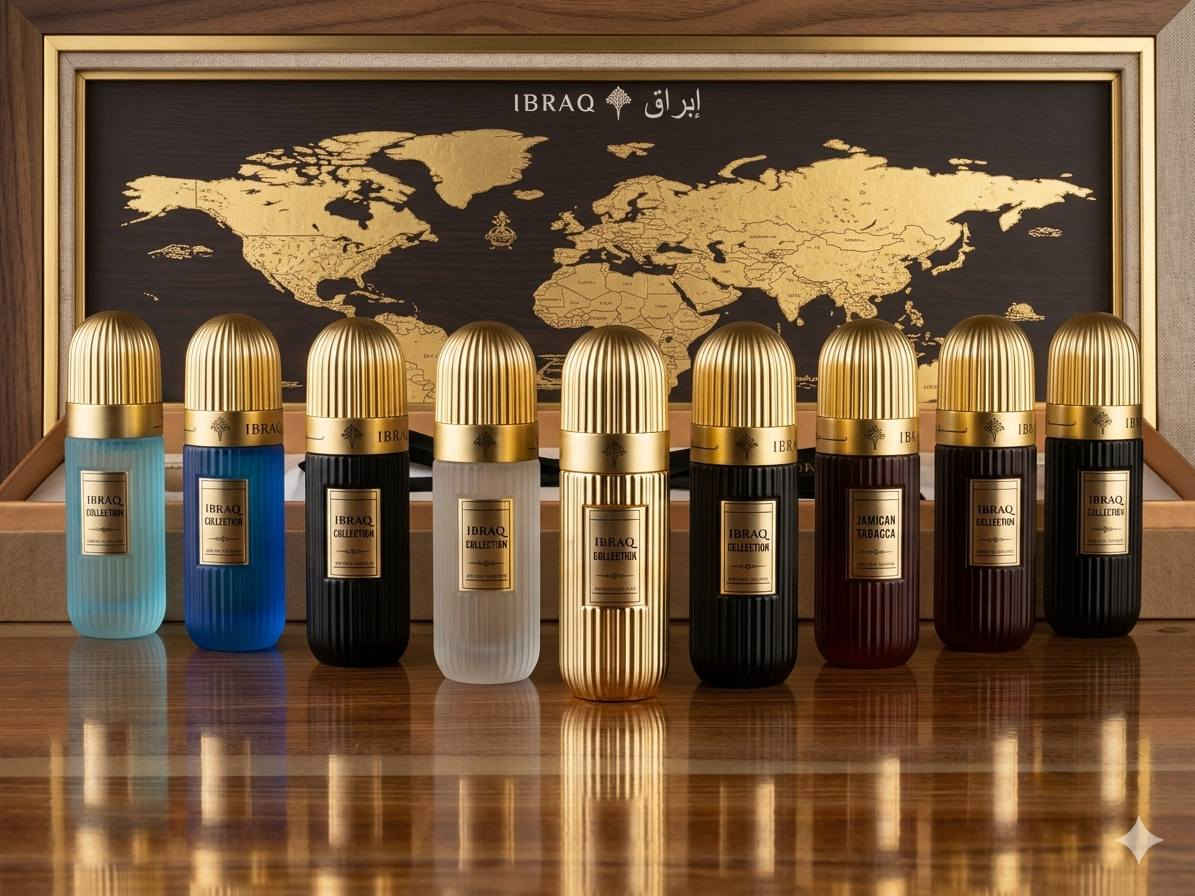 تتضمن هذه التشكيلة إصدارات متنوعة من العطور الشرقية والفرنسية،  
الثبات والفوحان تشتهر عطور هذه الدار بكونها ذات ثبات عالٍ وفوحان يترك أثراً واضحاً، مما يجعلها مناسبة للمناسبات الرسمية واليومية.  
التنوع العطري تضم الدار مجموعات متعددة مثل "مجموعة إرث" (نوى، جريد، عذق) التي تعتمد على النوتات الخشبية والزهرية، ومجموعات أخرى مثل "دايموند كوليكشن" التي تمزج بين النوتات الحديثة والتراثية.  
الفئة: أغلب عطور إبراق مصممة للجنسين ، وتناسب الأذواق الباحثة عن الفخامة والعمق العطري.  
التواصل خاص...


**إذا كنت صاحب هذا الإعلان وتريد حذفه لأي سبب، رجاءا أرسل رسالة إلى الدعم الفني**