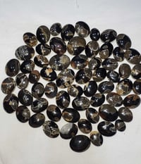 عقيق يماني • اسود خرايطي • فاخر