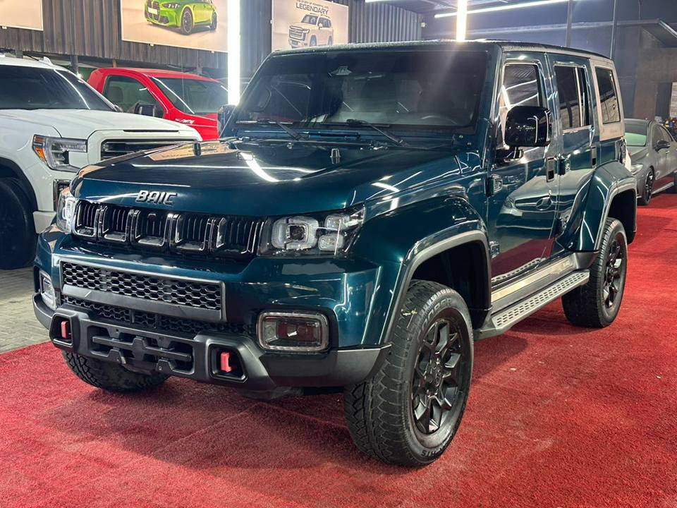 🔥 بايك BAIC BJ40 Plus 2024 - كشخة وقوة للطرق الوعرة 🔥
تصميم جريء، قدرات فائقة، وضمان يريح بالك!
​🧭 الممشى: 83,000 كم.
💰 السعر كاش: 81,000 درهم. (قابل للتفاوض)
​💰 الأسعار والتمويل:
✅ قسط مع دفعة (20%): 1270 درهم
✅ قسط بدون دفعة: 1670 درهم 
🎁 ميزة إضافية: ابدأ دفع أول قسط بعد 3 أشهر!
​📍 تفاصيل السيارة:
✅ المحرك: تيربو (أداء رياضي وموفر).
✅ الموديل: 2024.
✅ الحالة: تحت الضمان، قمة في النظافة وجاهزة للاستخدام.
​✨ المميزات والمواصفات:
✅ التصميم: مظهر خارجي هجومي وشبك أمامي مميز.
✅ المقصورة: تصميم داخلي عصري ومتطور.
✅ التكنولوجيا: شاشة معلومات ترفيهية متطورة | كاميرا خلفية | حساسات.
✅ الأنظمة: نظام دفع رباعي قوي للطرق الوعرة.
✅ الرفاهية: مقاعد مريحة | تحكم كامل من المقود | نظام تكييف فعال.
​📞 للتواصل:
00971581225519
📍 سوق عجمان للسيارات - معرض الجرناس رقم 94
​🔥 BAIC BJ40 Plus 2024 - Bold Design & Off-Road Prowess 🔥
Bold styling, exceptional capabilities, and peace of mind with an active warranty!
​🧭 Mileage: 83,000 km
​💰 Cash Price: AED 81,000 (Negotiable)
​💰 Financing Options:
✅ Installment with 20% Down Payment: 1270 AED
✅ Installment with No Down Payment: 1670 AED
​🎁 Extra Benefit: Start your first payment after 3 months!
​📍 Vehicle Details:
✅ Engine: Turbocharged (Sporty and efficient).
✅ Model: 2024.
✅ Condition: Under warranty, immaculate condition, ready to drive.
​✨ Features and Specifications:
✅ Design: Aggressive exterior styling with a signature grille.
✅ Interior: Modern and sophisticated cabin.
✅ Technology: Advanced infotainment display | Rear camera | Parking sensors.
✅ Systems: Robust four-wheel-drive system for off-road adventures.
✅ Luxury: Comfortable seating | Steering wheel controls | Efficient air conditioning system.
​📞 Contact:
00971581225519
📍 Ajman Car Market - Al Jernas Showroom No. 94


**إذا كنت صاحب هذا الإعلان وتريد حذفه لأي سبب، رجاءا أرسل رسالة إلى الدعم الفني**