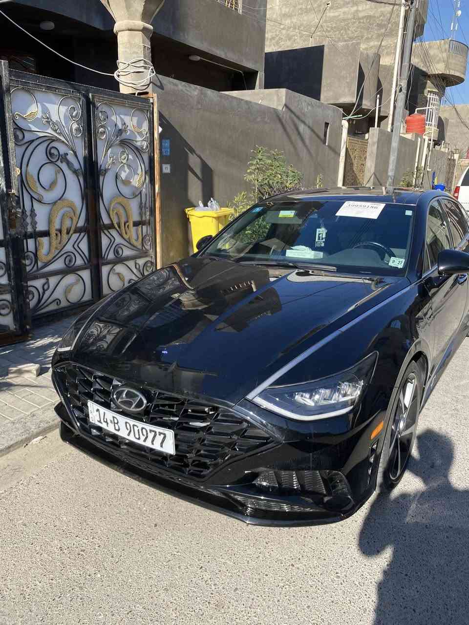 سوناتا 2023 فول الفول  معوقين بصرا وكاله عامه استعمال قليل جداً قطعه واحد تبديل الباب بدون ايرباك ***********
