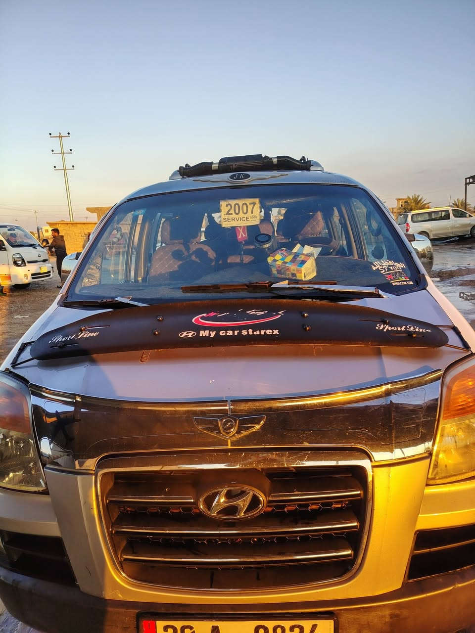 سلام عليكم ستاركس 2007 رقم انكليزي تحويل مباشر مصفره هيئه وغرامات سنويه لغاية2029 گشر مكفول ماعدا الجاملغ الخلفي گير ومحرك مشتغله جديد حداديه تخم تاير دوشمه كهربائيات كلها شغاله حصير خياسات كله مشغله جديد مشط بم مدكه باتري جديد السيارة جاهزه من كل شي   السعر ٨٣وبيه مجال حك الجيه  الاتصال عالرقم  *********** مكاني صلاح الدين قضاء الضلوعيه البوفراج
