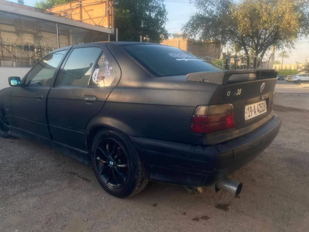 سلام عليكم
BMW E36 موديل 1994

رقم كربلاء اسود غير محدد

مكاني بغداد البنوك

 مشروع وطني سيارة باسمي ثاني يوم تحويل رقم جديد

مكينة 25 مسكر كير اوتو 

سستم صوت قوي 

اكزوز 3 انج ht pawar بوابة 

لايتات امامي ديبو مع لد سوارات متحرك على المبايل
السعر 35 وبيها مجال للطيبين 

***********

