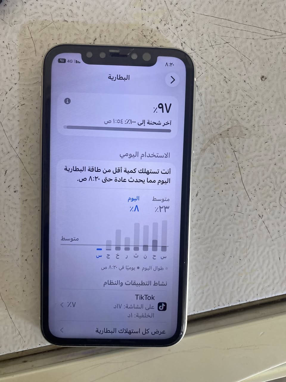السلام عليكم ايفون 11 عادي للبيع مبدل بطاريه سعره 175 وبي مجال مكاني النجف حي الشرطه***********
