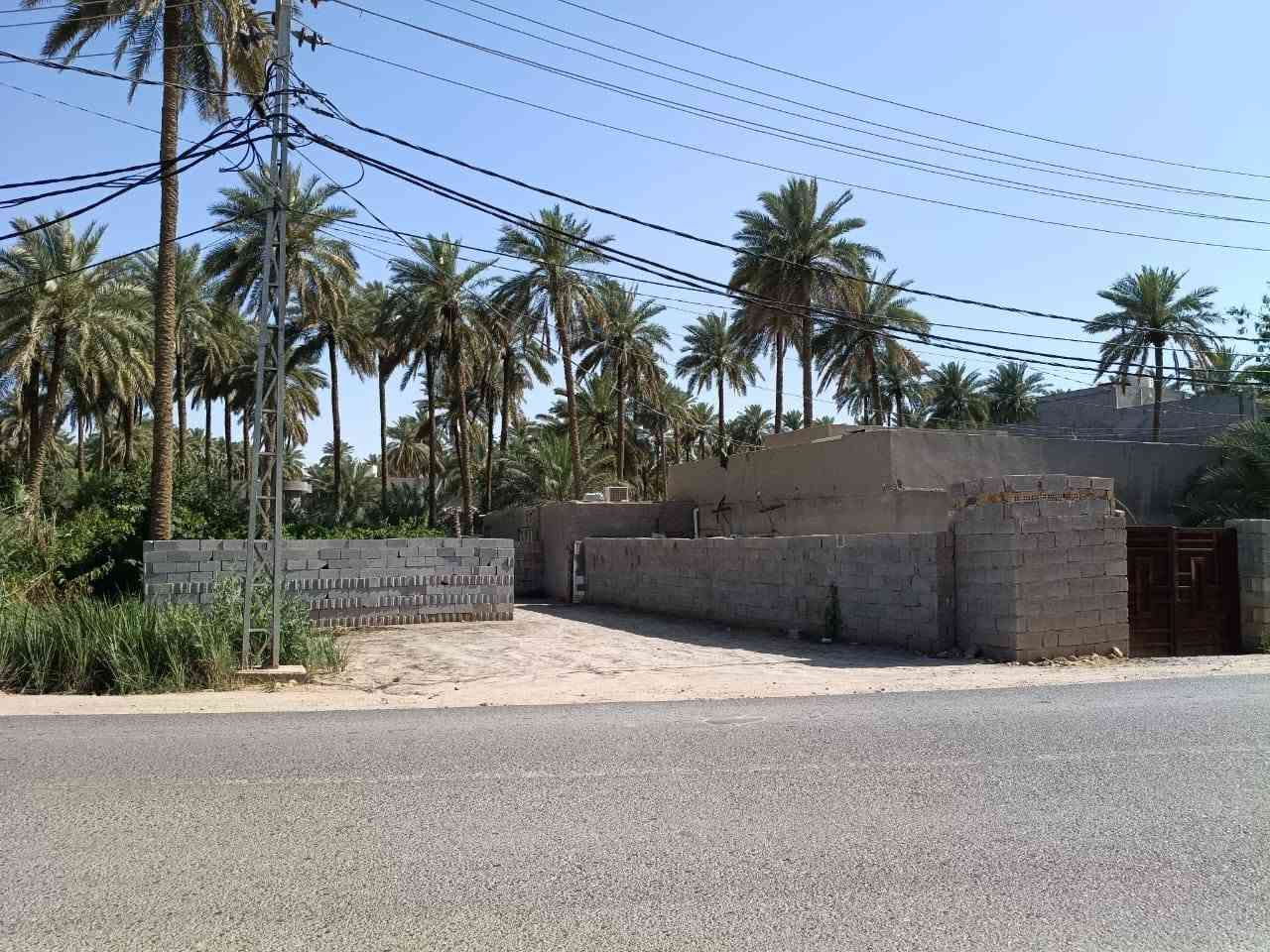 السلام عليكم
أرض للبيع المساحه دونم الحسينية العطيشي  قرب مدرسة السفير تتوفر كافة الخدمات  نصف الارض مخدومه من أشجار ونخيل منوع واجه على الشارع 40 متر نوع السند طابو زراعي سند 25 تحويل اسم المشتري
تبعد عن الامام 12كيلو
***********
