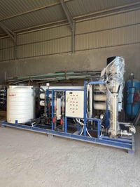 محطة تحلية بحرية • ١٥م³/ساعة • القرنة البصرة