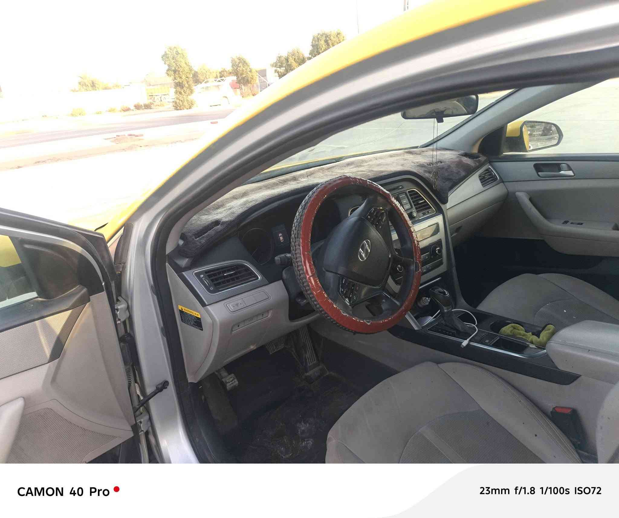 السلام عليكم سوناتا موديل 2015 وارد امريكي رقم نجف       السعر 115 وبيها مجال المكان نجف كوف ***********
