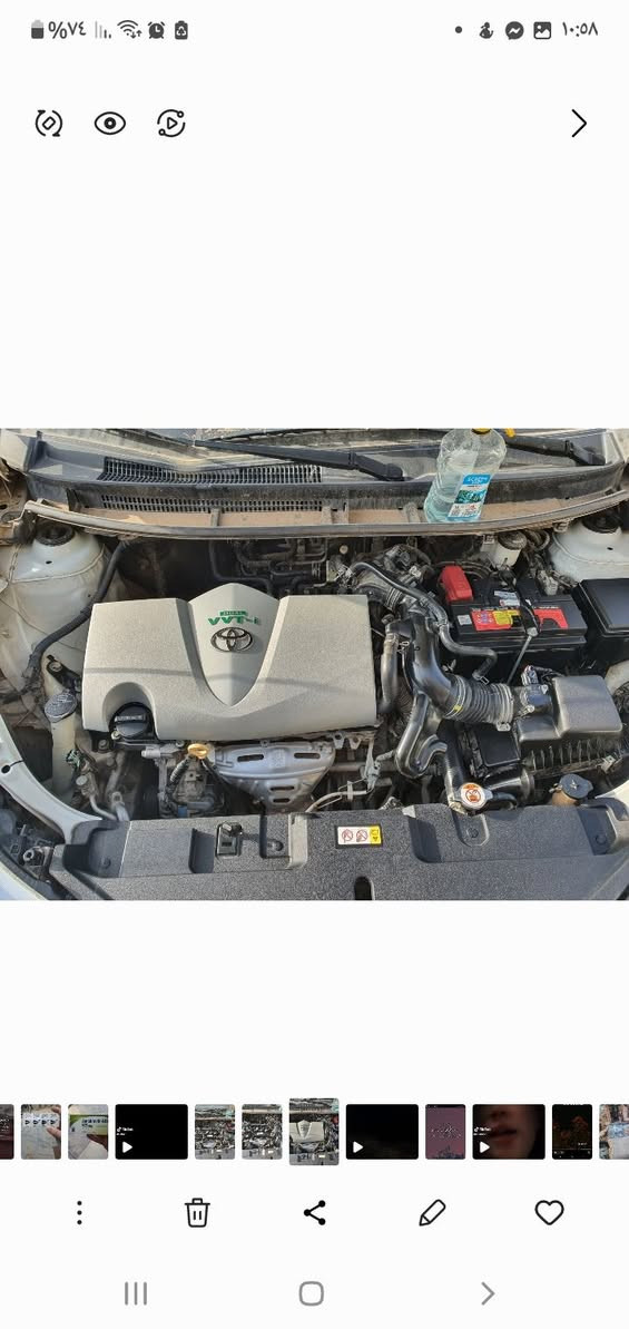 تيوتا يارس ٢٠١٩ خليجي وكالة ساز . ماشية ٩٥ الف 
مكفولة من الصبغ فقط بارد . مواصفات se . لدات دعامية . حساسات . تحكمات . مثبت سرعة . شاشة . مكينة ١٥٠٠ . كير محرك كفالة . رقم سليمانية بسمي 
السعر ١٣٠ $ . مكاني ديالى
*********** . لمعرفة التفاصيل المراسلة على الواتس اب
