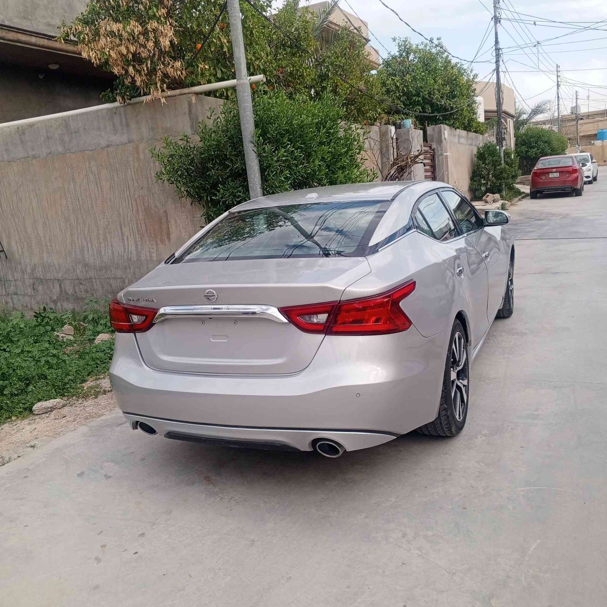 سلام عليكم
نيسان ماكزيما موديل 2017 رقم سليمانيه سنويه منتهيه كير مكينه مكفول سياره چافيه  عكس السايق مصبوغ عام تكم شواصي كله سليمه بدون دواخل السعر 88 بي مجال قليل عنوان ديالى خانقين اي استفسار اتصل خاص ماعندي ***********
