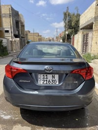 كورلا موديل ٢٠١٧  امريكي حادث جاملغ خلفي قبغ البانزين وشبر من الصندوك ...