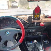 بي ام دبليو 520 • لون نيلي • كشنات جلد