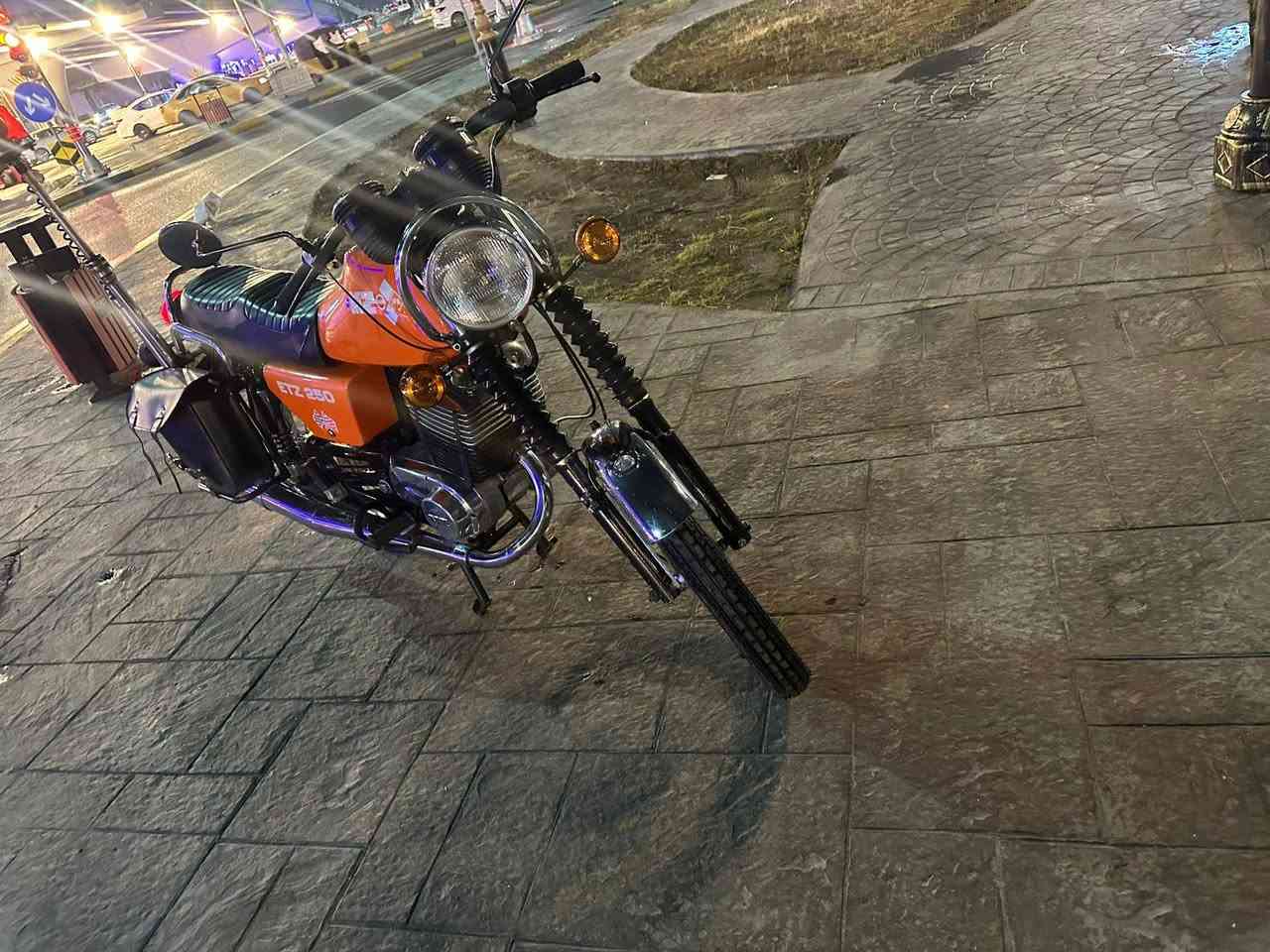 MZ بلادي من البرغي لل برغي الاماني دراجه جديده  ***********
