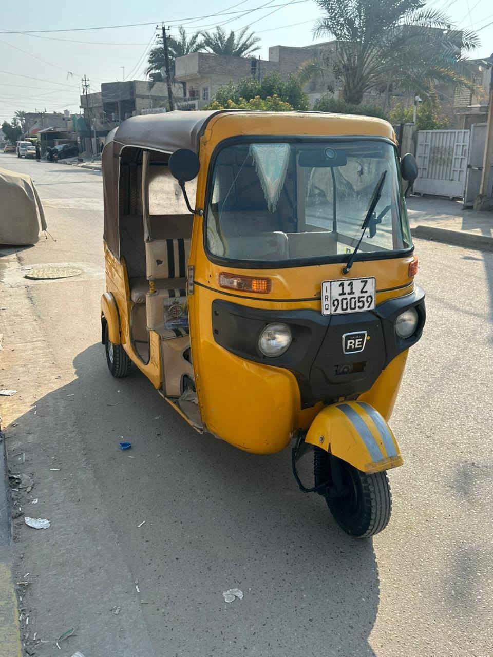 السلام عليكم تكتك للبيع مديل19 مرقم باسمي ثاني يوم تحويل التكتك اي نقص مابيهه تراي زيرو دوشمه سفريات 14 قطعه مسجل دمام تخم تاير جديد السعر 6 وبيهه مجال الشراي يتصل ويدلل مكاني بغداد البياع ***********
