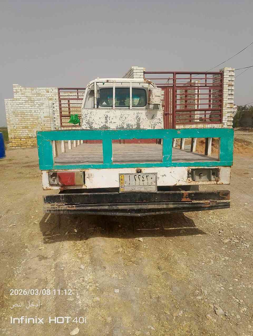 سلام عليكم كيا حمل للبيع موديل 95 مداوي ثاني يوم مكينه جديده كير واكسن جديد سيارة  جديده حداديه جديد سيارة بسمي رقم الماني مكان ديوانيه السنيه السعر 36وبيه مجال الرقم ***********
