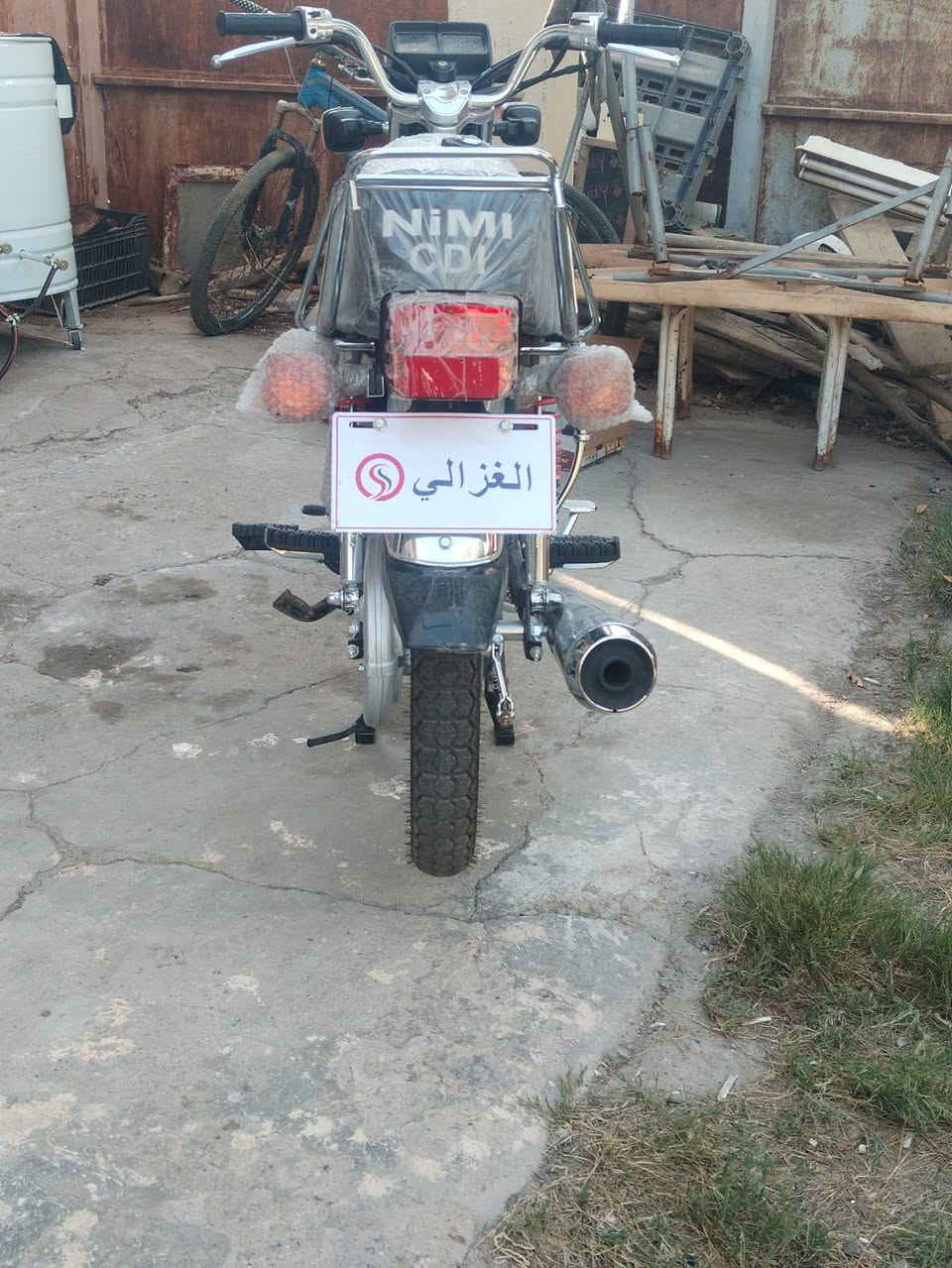 ديده نامه موديل 2026زيرو بعد الدراجه بتراب الشركه ماشيه 300يعني مواصله حته 1كيلو  الدراجه جديده جديده بمعناه الكلمه مكاني بغداد سعره 875بيه مجال بسيط ***********
