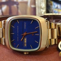 زوياك SST 36000 • NOS مخزنة • مينا أزرق