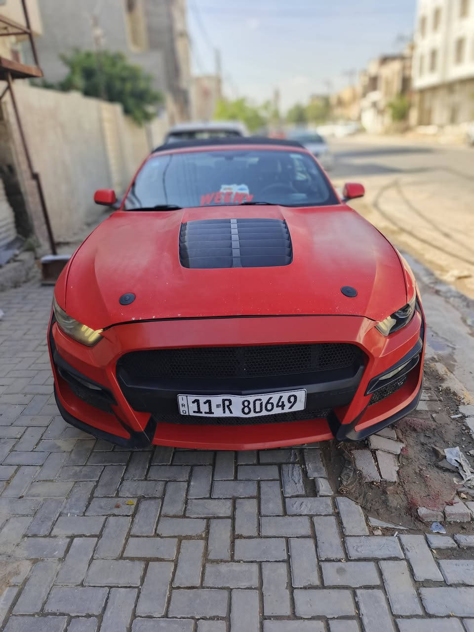 سلام عليكم حبايب موستنك gt 2017 🚀 للبيع بيها 4 قطع ابيع احزام يرادلها ترتيب وتعديل وبيها رواجز اكفلك المكينه من التبخير والتنقيص رايدها ب  110وبيها مجال بسيط هذا الرقم بي بس واتساب ***********
