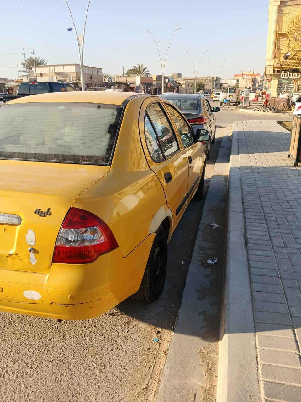 طيبه موديل 15 سياره جاهزه مابيه نقص برغي وسياره كفاله من الضربه والصبغ ملكوطه وكامله بس تصبغ سياره كلش جديده كير مكينه كفاله وشرط بل عقد تدفئه تبريد كله جاهز حداده جديده السنويه 28 راعيه يريد تحويل سياره مال بيت وبل عافيه عل يأخذه السعر 33 وبيه مجال العنوان البصره الزبير رقم ***********
