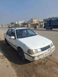 للبيع هونداي اكسله 1992مكانيك جاهز مكينه تمام كيرجديد اكلج كوري  جديد ...