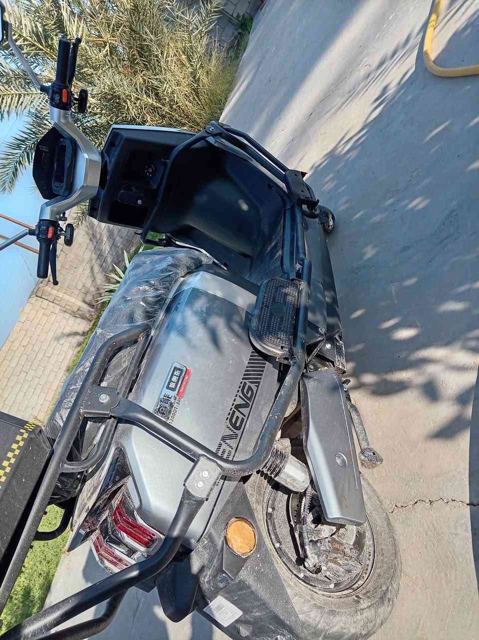 السلام عليكم دراجه شحن موديل 2025مستعمله تلاث اسابيع مكفوله كفاله عامه الستفسار على  ***********
