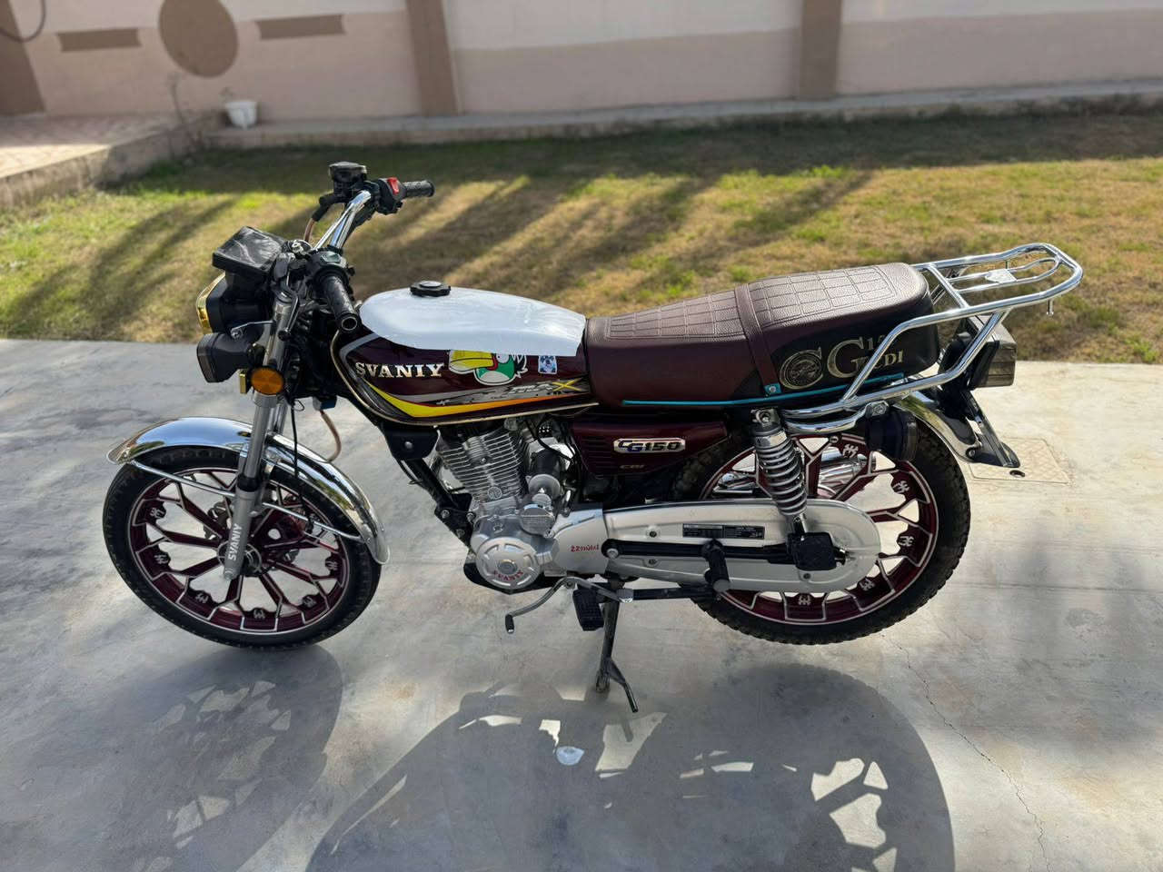 السلام عليكم سيفان اللبيع
دراجه نضيفه مابيها نقص موديل 24
السعر680 وبيها مجال المكان ديالى شهربان المقداديه 
الاتصال ***********
