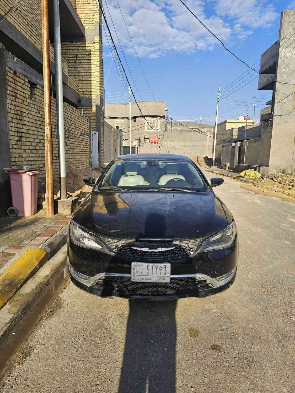 للبيع . كرايسلر c200 موديل 2015 ✅
السيارة داخلة حادث بسيط بدون داخل شرط الفحص

الله شاهد ظرف خاص عندي واريد ابيعها 

السعر 95 قفل رجاءا المايشتري لا يكسر بيها 

حادثها بنيد ومبدل اصلي والباقي تعديل 
 مكان السياره السماوة 
صاحبها موجود تحويل مباشر مايتعبك 
*محرك 2.4   4سلندر

*بصمة باب 

*بصمة تشغيل 

*بصمة صندوق

*كير ماوس 

*كير9نمر

*كروز سرعه 

*تحكم ستيرن 

*اوامر صوتيه

APS مانع انزلاق *

*تراكشن كونترول 

*هاند بيرك بصمه (P) 

*لايت وبكلايت LEd

*حساسات تايرات

 *شاشه كبيره 

*شاشة اعطال 

*9سماعات 

*كامره خلفيه دواره 

*ويل كب 17 البلادي مالها 

*كشنات جلد 

*تايرات نضيفه 

*باتري جديد 

*حدادية نضيفة 90%
***********
