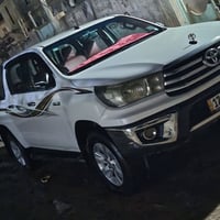 تيوتا هايلوكس موديل 16 كير عادي رقم مثنى سياره مكفوله من كليش بس ضربه ...
