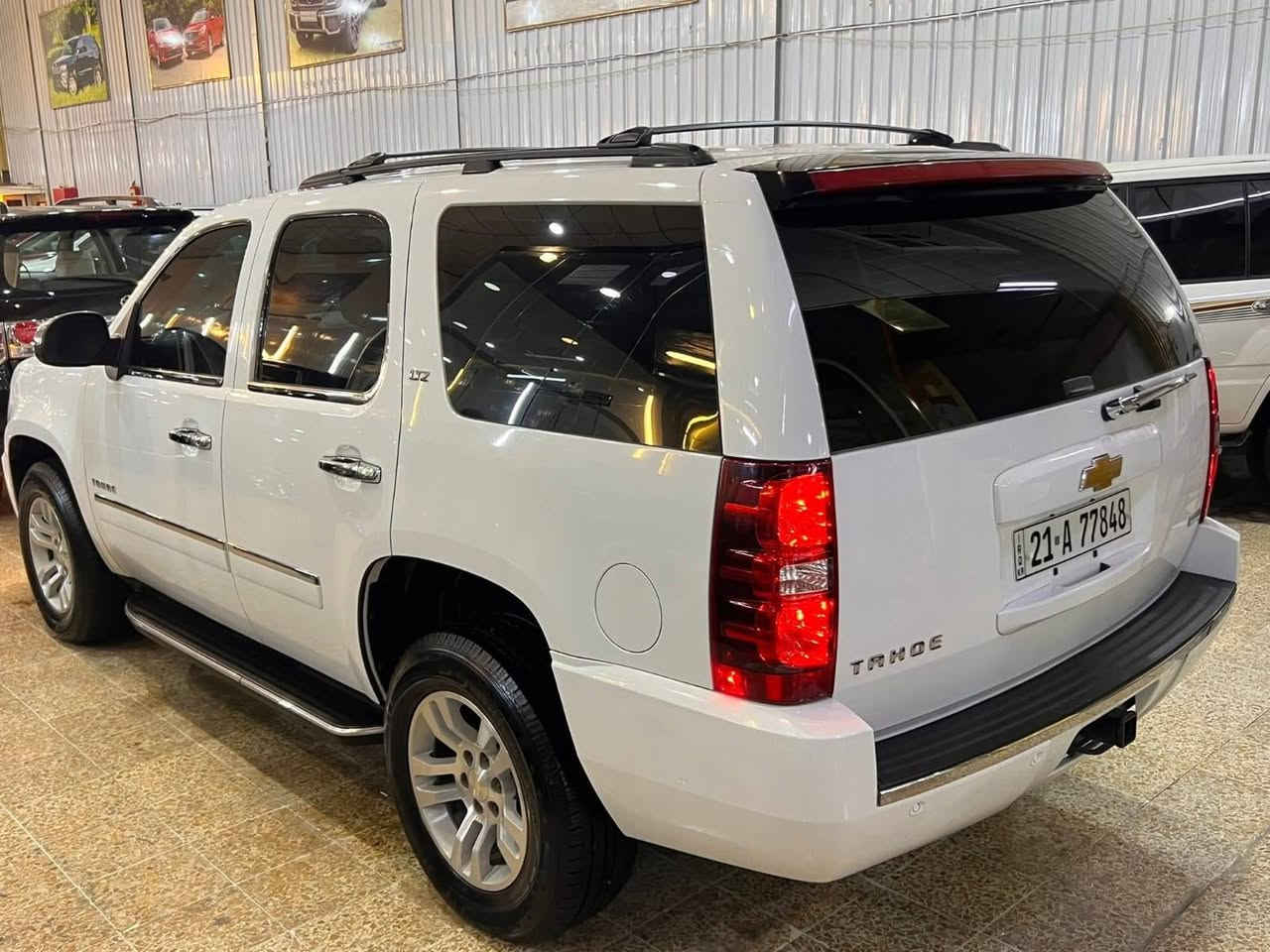 تاهو 2012 ltz خليجي وكالة منصور ماشية 163 سيارة جاهزة كفالة عامة رقم شمالي 
السعر 275$ قابل للتفاوض
للتواصل صاحب السيارة في البصرة
***********
