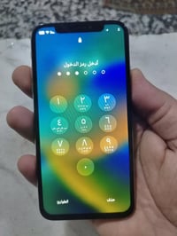 ايفون X • فيس ايدي متوقف • بطارية 100٪