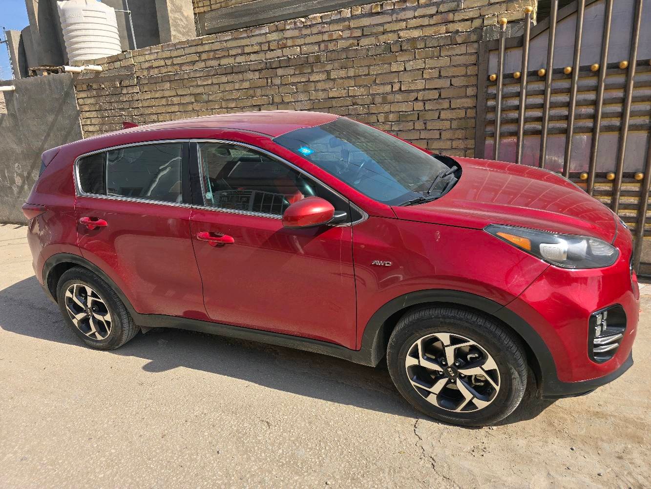 سبورتج أمريكي موديل 21 حادث بنيد فقط بدون ايرباك رقم كربلاء انكليزي 