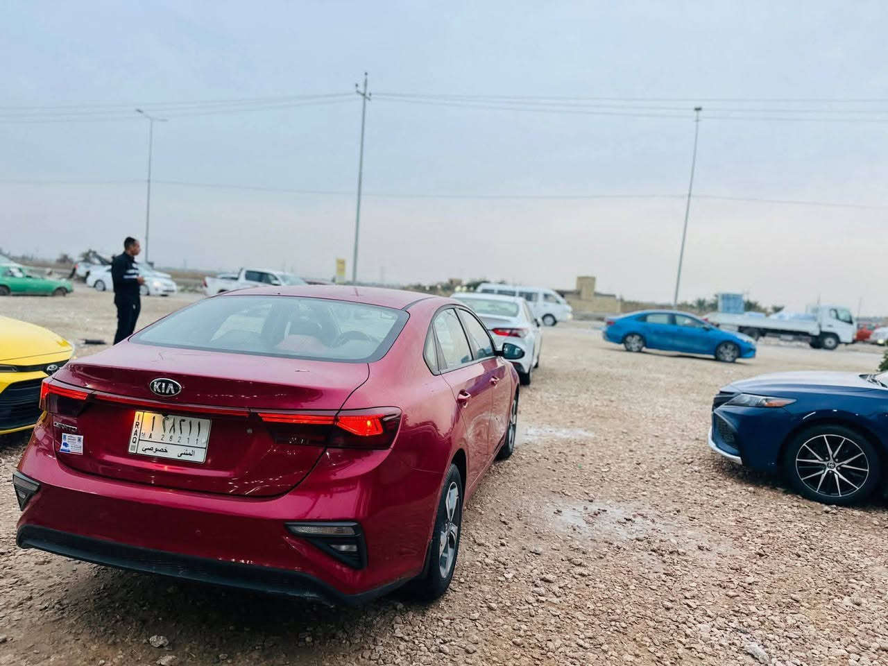 السلام عليكم
سيراتو مديل 2019خليجية 
رقم مثنى ب اسمي تحويل ثاني 
كفالة عامة كير مكينه حدادية تخم تاير كلة جاهر 
محرك 1600
مكاني السماوة قضاء رميثة 
لل استفسار اكثر ع هاذة الرقم ***********
