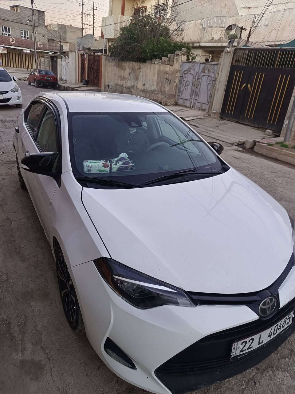 كورلا 2017 #السعـــر 125
بيها اربع قطع بارد بدون دواخل الچاملق الورى بي معجون زوج تواير جديد تحكمات ستيرن السيارة ما ناقصها شي كلشي ماتصرف عليها تحويل مباشر مكان السيارة الموصل حي الانتصار. اخوان بس الشراي يتصل ***********
