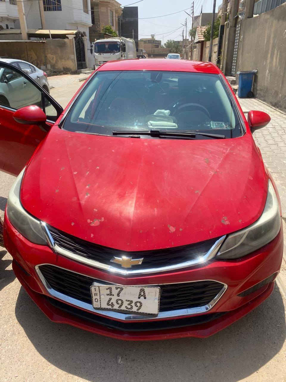 السلام عليكم
شوفرليت كروز موديل 2019 السيارة نضيفة حدادية جديدة مكفولة ماعدا ضربة بالبنيد محركها تيربو اربعة سلندر السعر 90 قفل مكانها السماوة 

*********** للاستفسار
