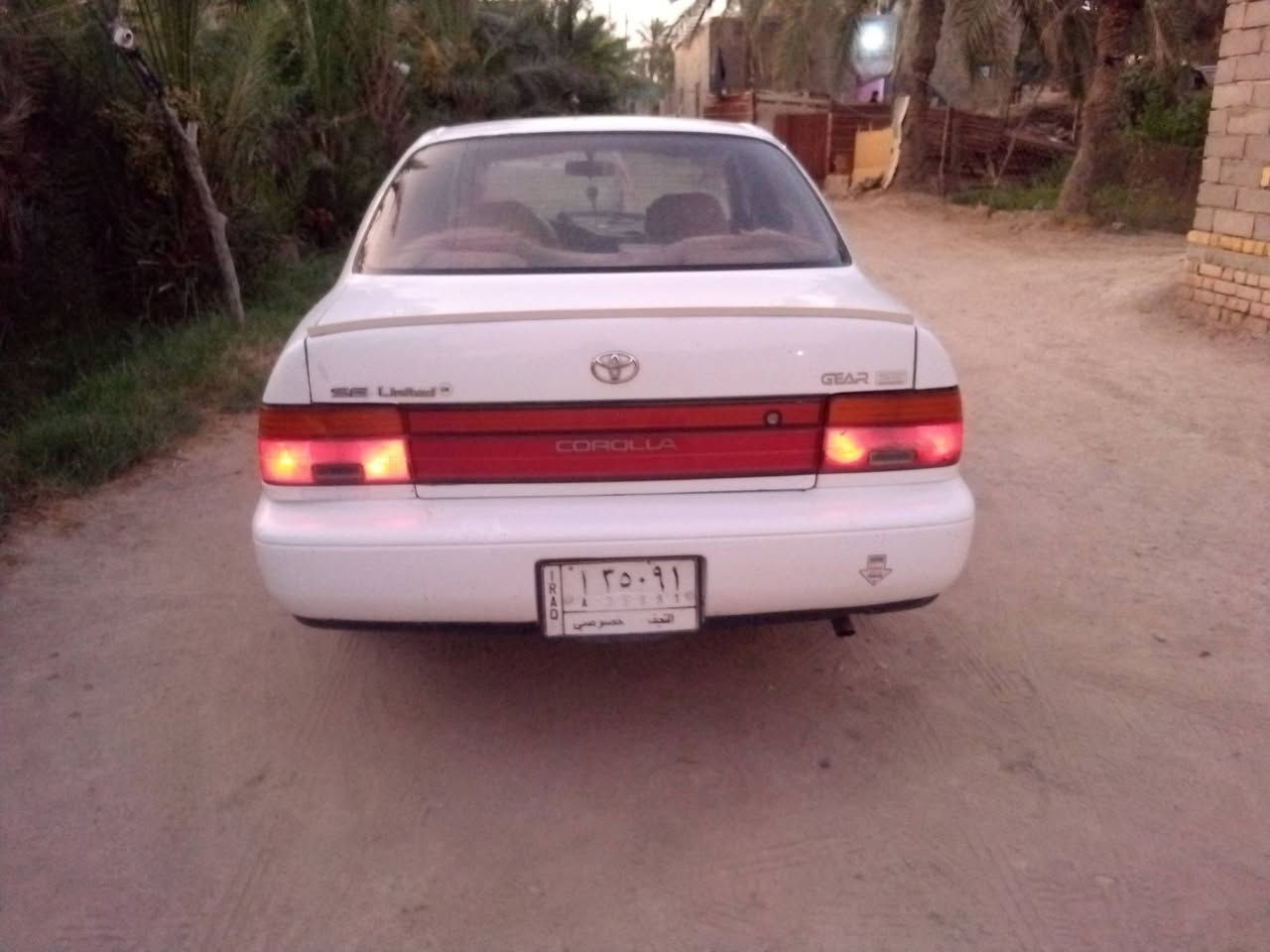 السلام عليكم اخوان سيارة كورلا جاهزه من كلشي مراوس بكيه يرجو أو ستاركس موديل 2007
للاستفسار الاتصال ***********
