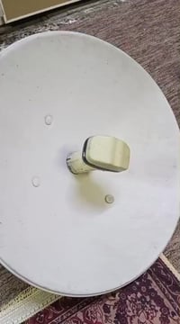 صحن ستالايت • نظيف • مقفّل