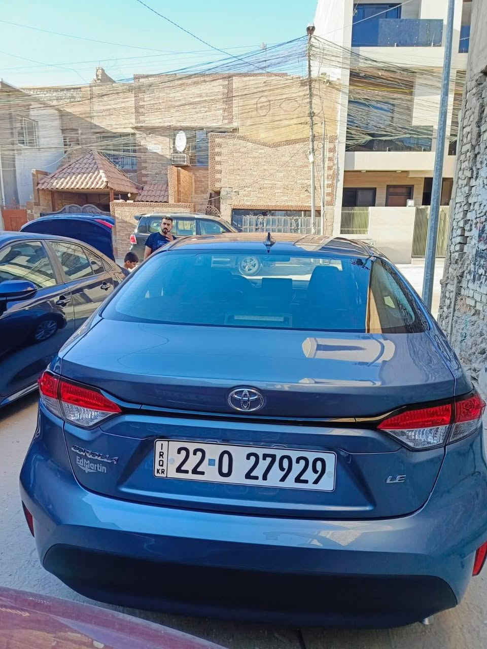 كورلا ٢٠٢٤ ترقيم جديد  محسن  بصمه ويل كب رادارات امامي جانبي ماشي ٢٢ الف  بدون ايرباك بدون صبغ  حادثها دعاميه اماميه وبارد خفيف بالبنيد وموضح بالصور مكانه بغداد الاعظميه السعر ١٦٨   للاستفسار ***********
