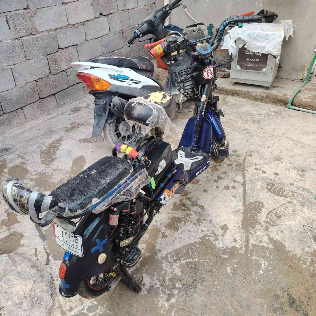 بايسكل شحن موديل ٢٠٢٤  تشغيل عن بعد + بلوتوث + ٤ بطاريات جديده شغال كامل مكانه بعقوبه السوك
السعر 150 قفل 
للاستفسار/ ***********
