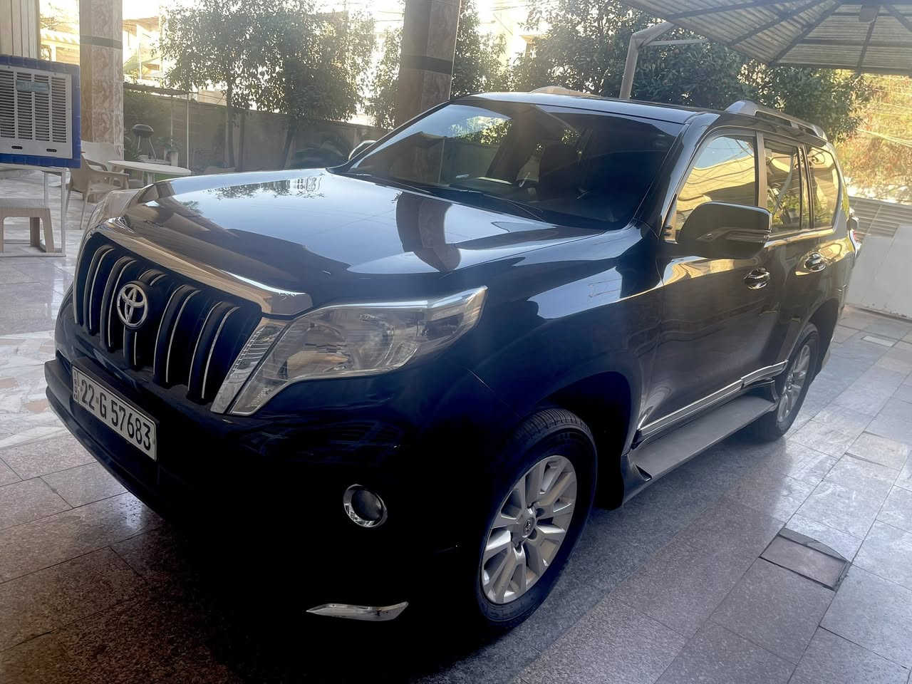 برادو ٢٠١٧ مكفوله مكفوله
لون اسود جي اكس ار 
اعلى فئه 
فول مواصفات
بصمه 
سلايت
 اشاير بالمري 
ويل كب 
لدات امامي خلفي 
شاشه 
كامره 
تحكمات 
كشنات كهرباء 
كير مكينه صدر تبريد جاهزه 
مكاني بغداد العامريه ماشيه 145 رقمي *********** شرط تحويل سعر 36 ونص وبيها مجال حك جيه
