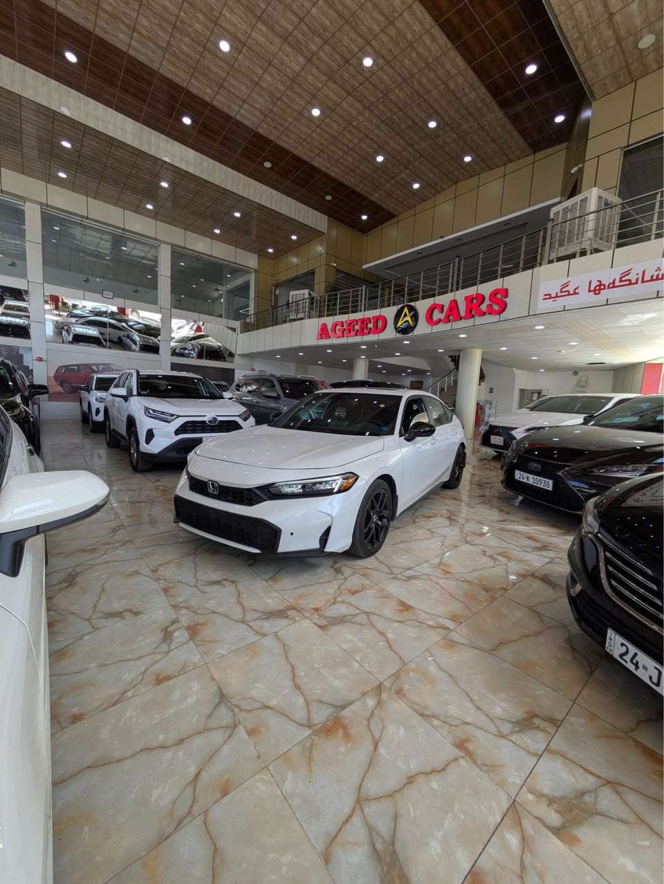 Honda civic hybrid
للبيع هوندا سفيك هايبريد 
موديل ٢٠٢٥ 
موصفات سبورت 
ماشية ١٠ الف ميل فقط
سلايد 
رادار 
سترن و كشن هيتر 
بيها بولند و جاملغ صبغ بدون دواخل 
بدون ارباك بشرط 
سعر ١٥٣ $ و بيها مجال بسيط 
شرط ترقيم 
مكان دهوك
للأستفسار : *********** دهوك, العراق
