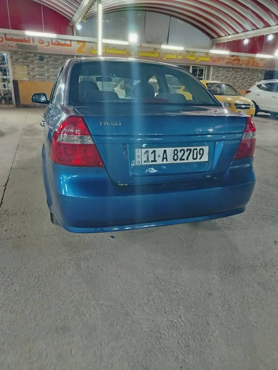 سلام عليكم اخوان عندي سياره افيو مديل 8مكينه وكير مكفولات حداديه زينه رقم بغداد دولي ب اسمي رايدها ب56وبيها مجال مكاني نجف الاشرف 
الرقم ***********
