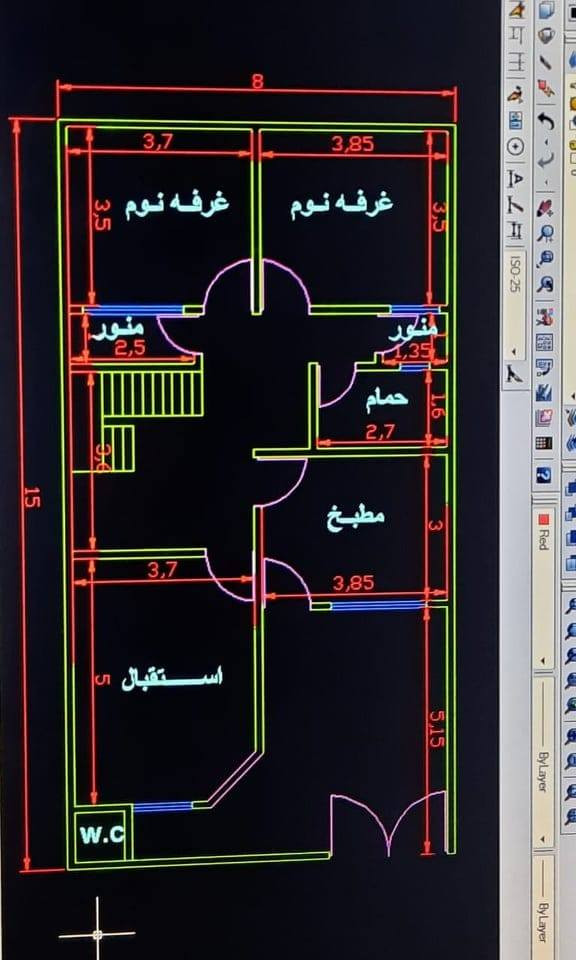 للبيع ( الملايين الثانيه ) ظهر الگمرك موقع مميز
120 متر 
3 غرف 
+ استقبال 
طابق ونص 
واجهة 8 امتار 
بيت يعتبر جديد صار له سنتين 
سعر مناسب للاستفسار      *********** 
واتساب موجود  حتى تشوف تفاصيل البيت
