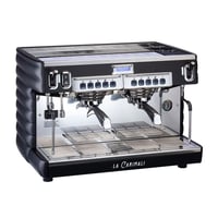 ماكنة اسبريسو La Carimali ، طاحونة Cunill ، عارضة كيك منضدية.  استخدام...